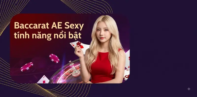 Baccarat AE Sexy tính năng nổi bật Baccarat AE Sexy tính năng nổi bật